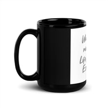 Load image into Gallery viewer, The river of God Black Glossy Mug
