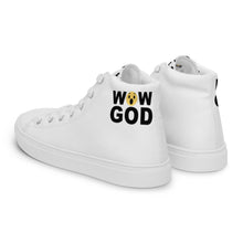 Load image into Gallery viewer, WOW GOD Men’s high top canvas shoes
