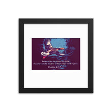 Load image into Gallery viewer, Psalms 63:7 Framed photo paper poster
