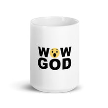 Load image into Gallery viewer, WOW GOD White glossy mug
