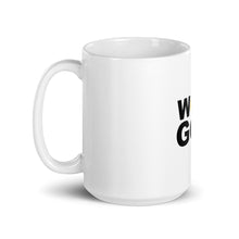 Load image into Gallery viewer, WOW GOD White glossy mug
