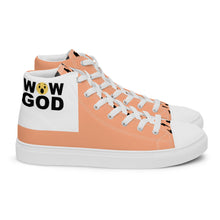 Load image into Gallery viewer, WOW GOD Women’s high top canvas shoes
